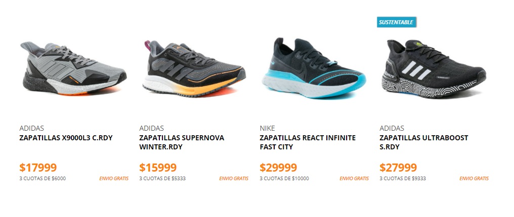 Comprar zapatillas sales online rosario