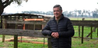 Pino lanzó su candidatura en la Rural: “Tenemos que terminar la tarea que nos propusimos”