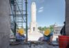 Javkin confirmó que terminarán las obras del Monumento a la Bandera con fondos provinciales y apunta al 20 de junio