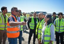 Provincia avanza con la modernización del Aeropuerto de Rosario: en menos de 45 días, la obra ya está ejecutada al 48 %