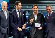 Messi recibió la llave de Miami y se quebró durante su discurso en el foro empresarial