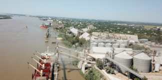 El Gran Rosario concentra seis de cada diez barcos que exportarán desde Argentina