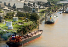 34 terminales portuarias que conectan la Argentina con el mundo