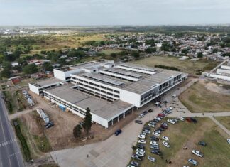 Provincia inicia la reconstrucción del Hospital Regional Sur, vandalizado y destruido en un 90%