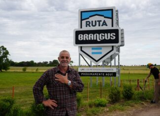 Cristian Petersen abrirá “Ruta Brangus” en el kilómetro 208 de la ruta nacional 9