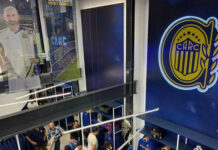 Azul y amarillo en pleno centro: Central inaugura una nueva tienda oficial
