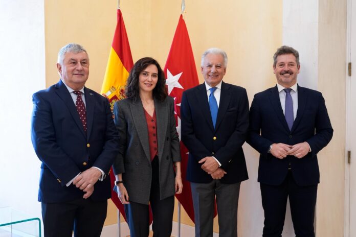 Gerardo Bongiovanni participó junto a Isabel Díaz Ayuso y Álvaro Vargas Llosa del homenaje que distinguió al Nobel con la Medalla Internacional de las Artes