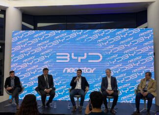 Neostar y BYD inauguraron en Rosario el concesionario de la marca más grande del país
