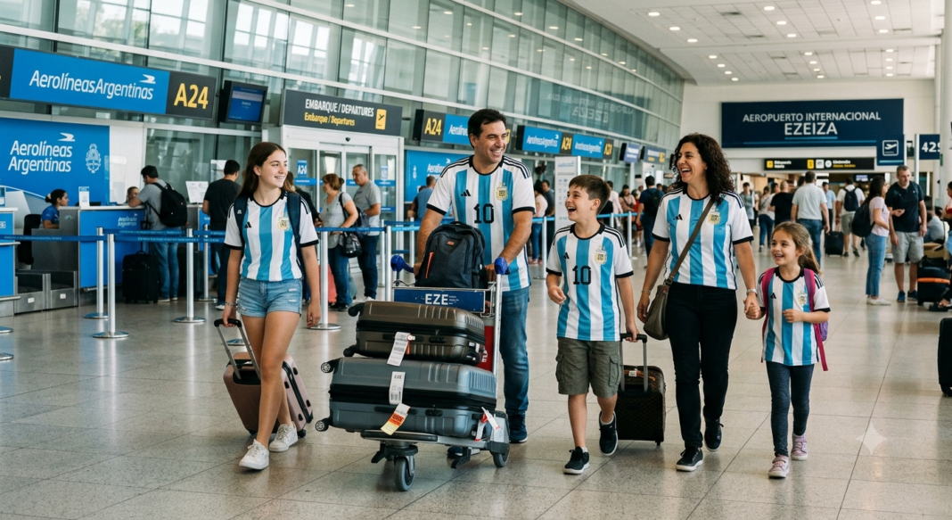 Rumbo a Atlanta: El operativo "último minuto" para alentar a la