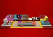 Roche Bobois presentó en Kentucky Club de Campo una colección inspirada en Pedro Almodóvar y Rossy de Palma