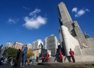 El 17 de junio quedará inaugurada la restauración integral del Monumento a la Bandera
