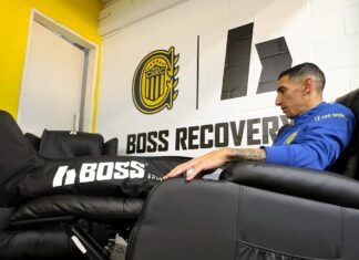 Con Di María como emblema, Rosario Central inauguró un wellness club de recuperación de última generación