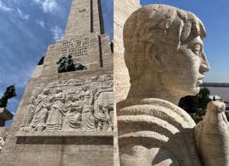 El Monumento y su piel original: el minucioso trabajo que frenó años de deterioro silencioso