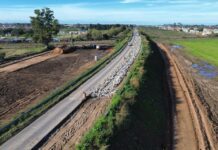 Entre la autopista y Cargill: reconstruyen y ensanchan la Ruta 21 en un corredor clave para las exportaciones