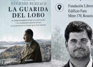 Eugenio Burzaco presentará en Rosario “La guarida del lobo”, una novela entre la Alemania nazi y la Patagonia