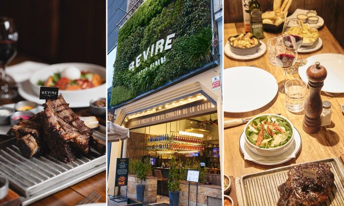 ¿Dónde comer una buena parrilla en Buenos Aires? Revire Brasas Bravas, la experiencia del auténtico asado argentino sobre Avenida Corrientes