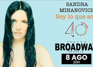 Sandra Mihanovich regresa a Rosario para celebrar los 40 años de “Soy lo que soy”