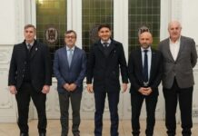Pullaro presentó en la UIA el modelo productivo de Santa Fe con eje en obras e incentivos