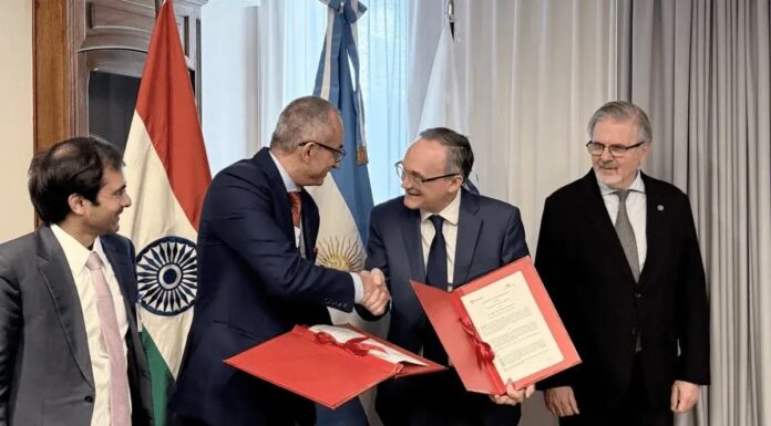 Argentina busca ampliar sus exportaciones a India y apuesta a un acuerdo con el Mercosur