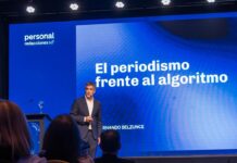 Personal presentó a Fernando Belzunce en Rosario con su ponencia “El periodismo frente al algoritmo”