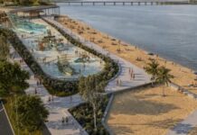 Costa Norte: Chale defendió las obras que cambiarán el frente costero