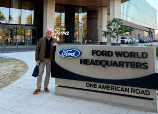 Jorge Giorgi fue recibido por directivos de Ford Motor Company en su sede mundial de Detroit